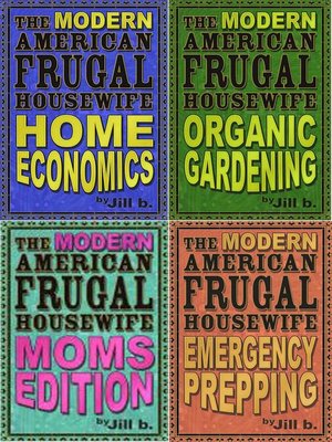 cover image of The Modern American Frugal Housewife Books #1-4